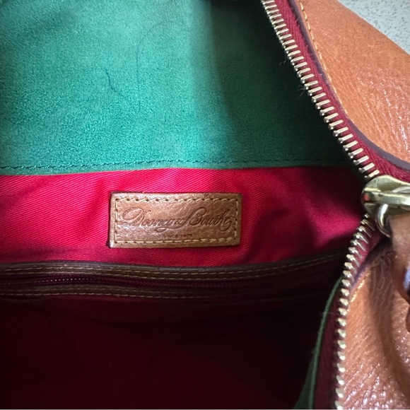 Dooney & Bourke Florentine Leather Tassle Satchel Bag - Picture 12 of 15